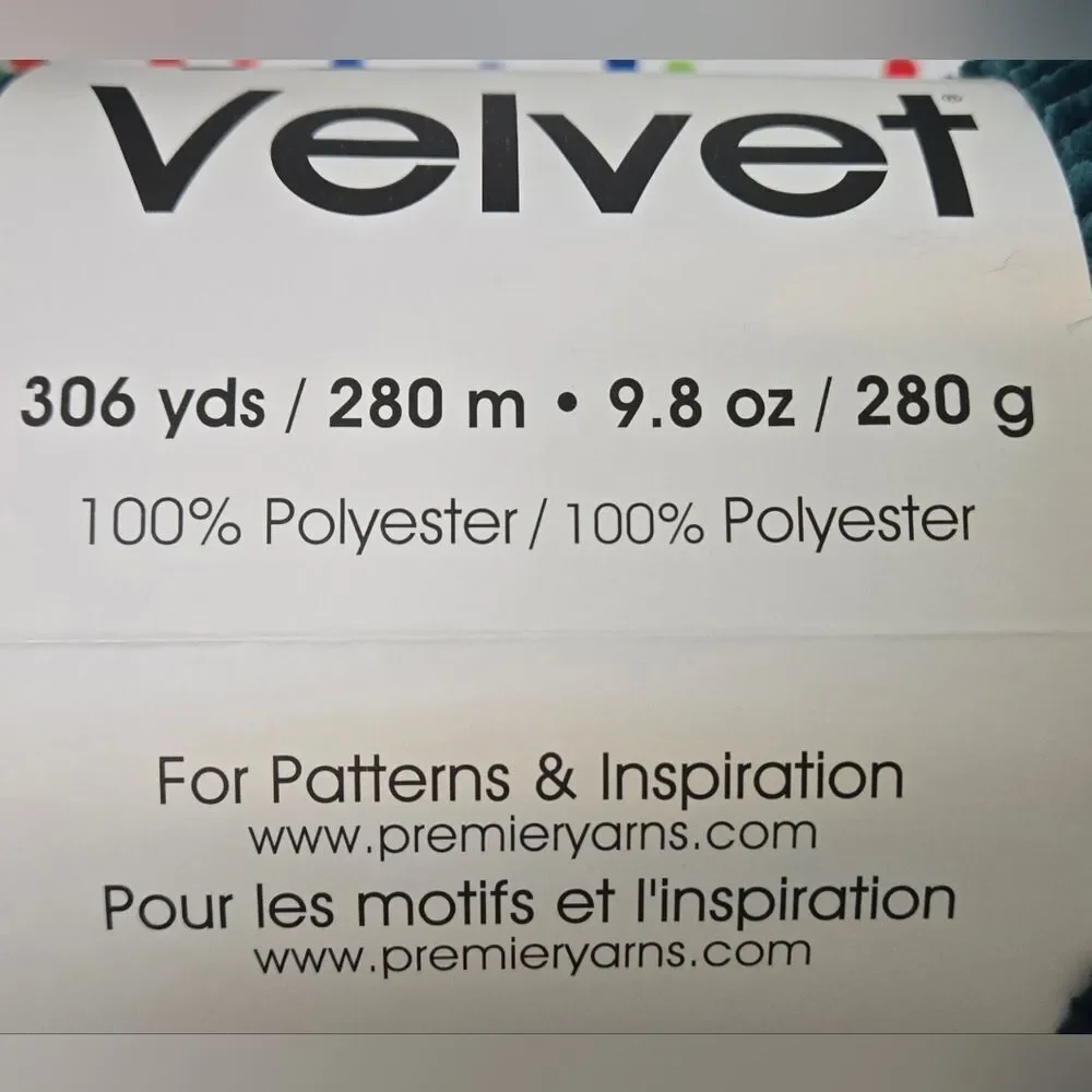 Premier Retro Velvet Yarn - Rich Purple